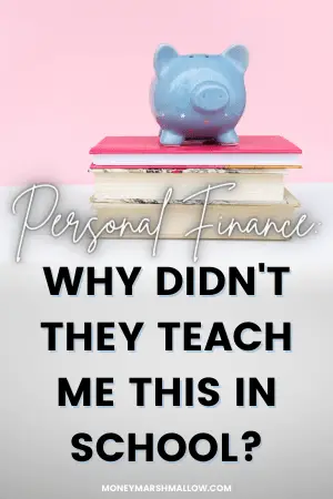 Why isn't personal finance taught in school
