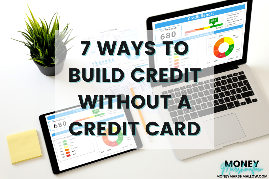 How to build credit without a credit card