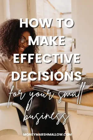 Decision-making for small business